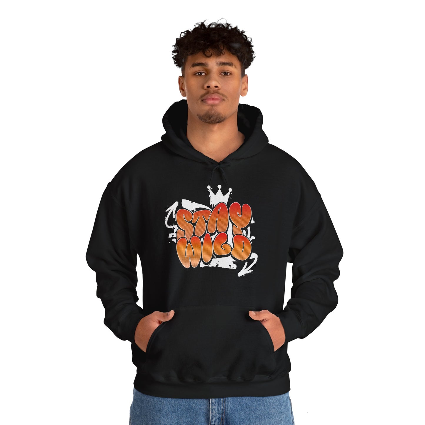 Stay Wild Unisex Hoodie | Cozy Sweatshirt for Adventure Lovers