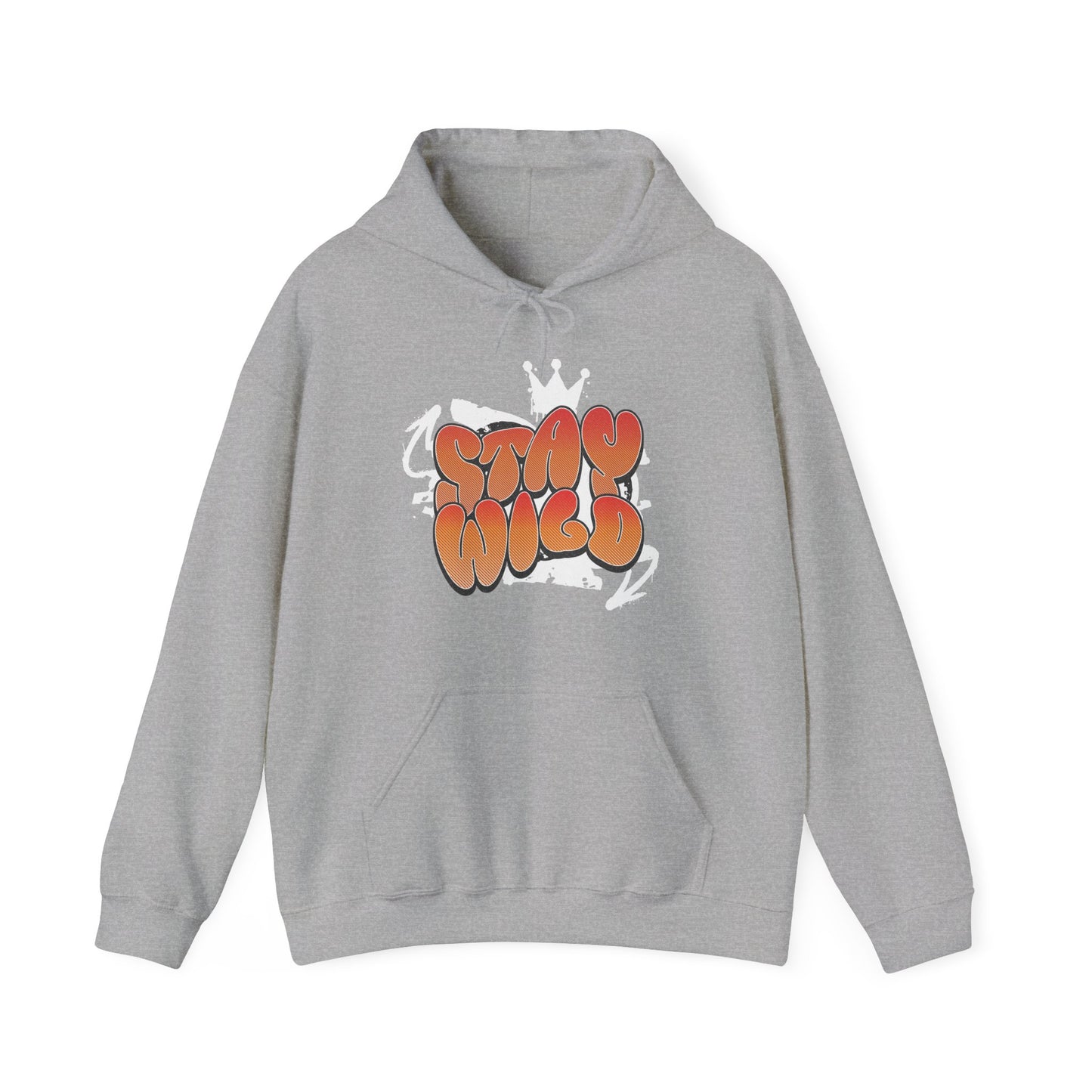 Stay Wild Unisex Hoodie | Cozy Sweatshirt for Adventure Lovers