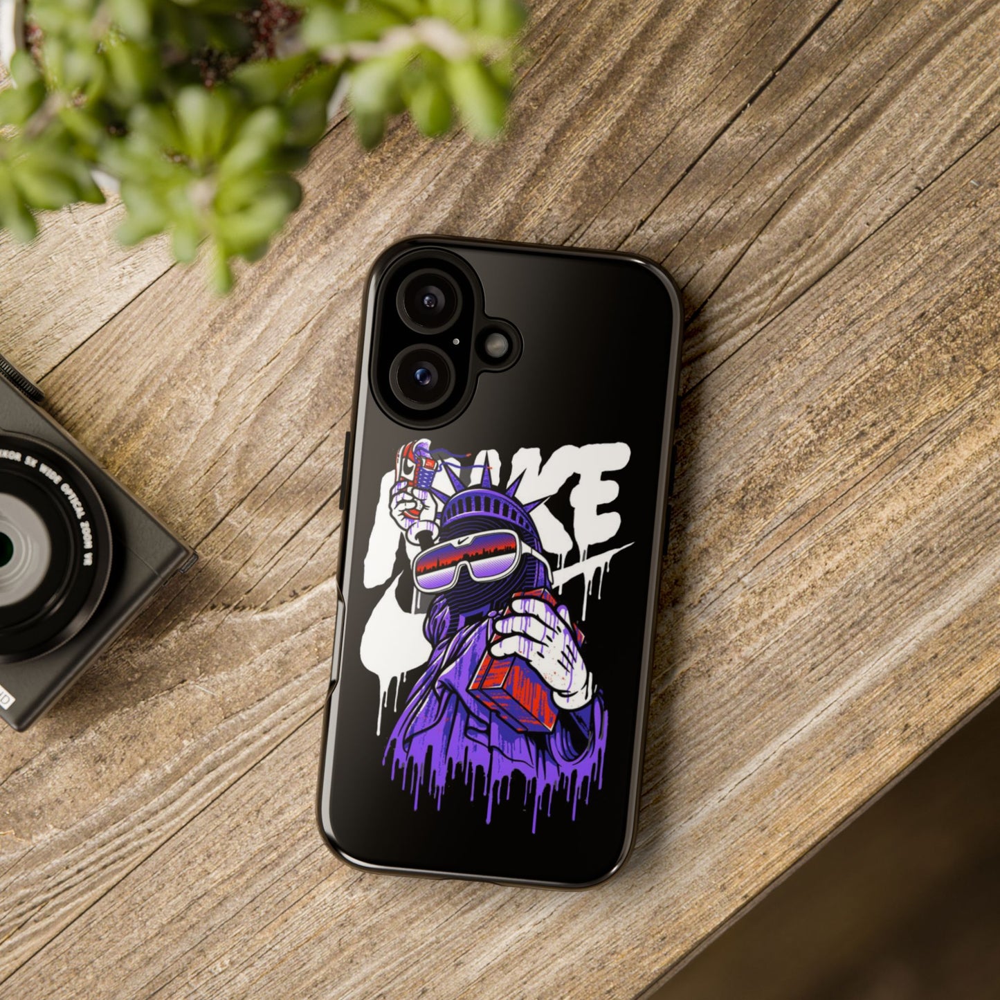 Tough Cases: Stylish Phone Case with Graffiti Art for Urban Trendsetters