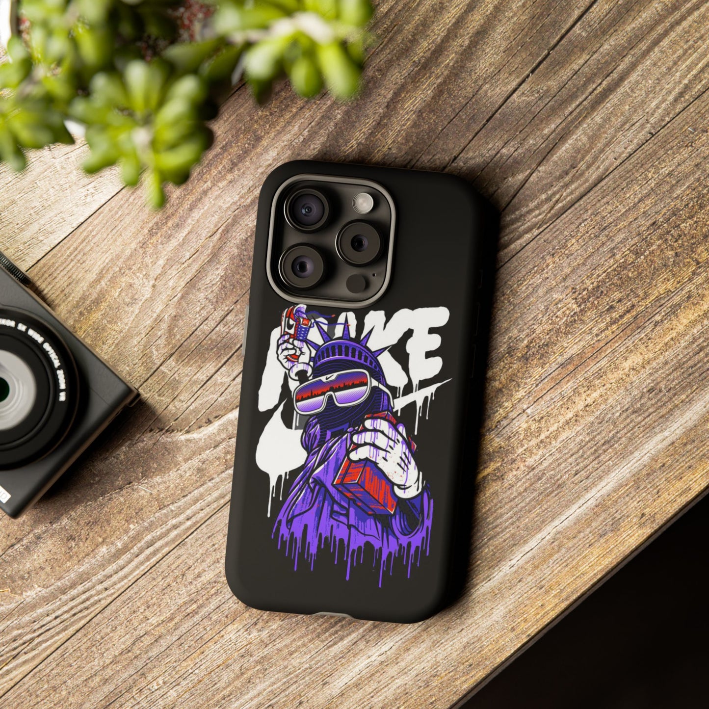 Tough Cases: Stylish Phone Case with Graffiti Art for Urban Trendsetters