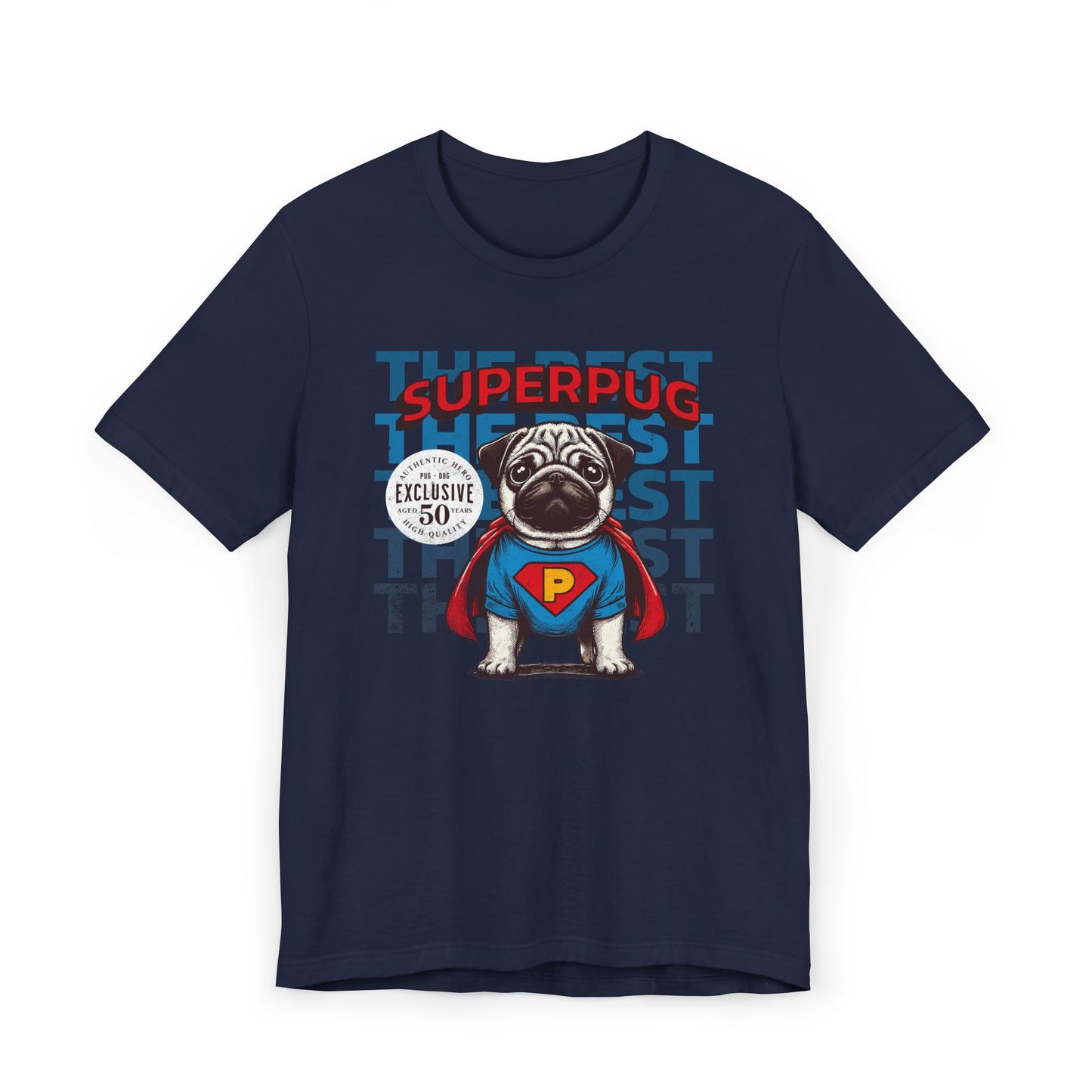 SuperpugT-Shirt - Fun Dog Graphic Tee for Pet Lovers