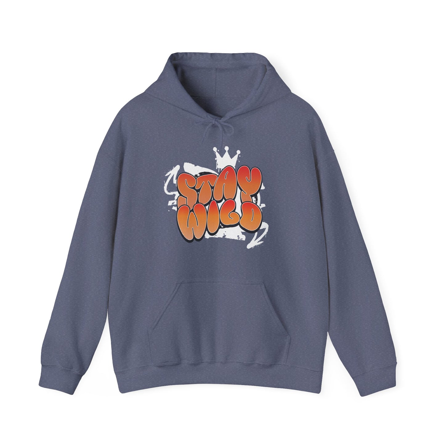 Stay Wild Unisex Hoodie | Cozy Sweatshirt for Adventure Lovers
