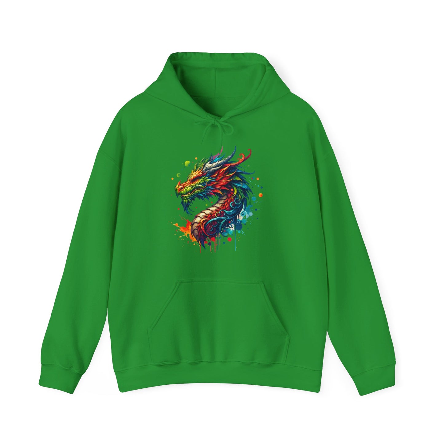 Colorful Dragon Hoodie - Perfect for Fantasy Lovers
