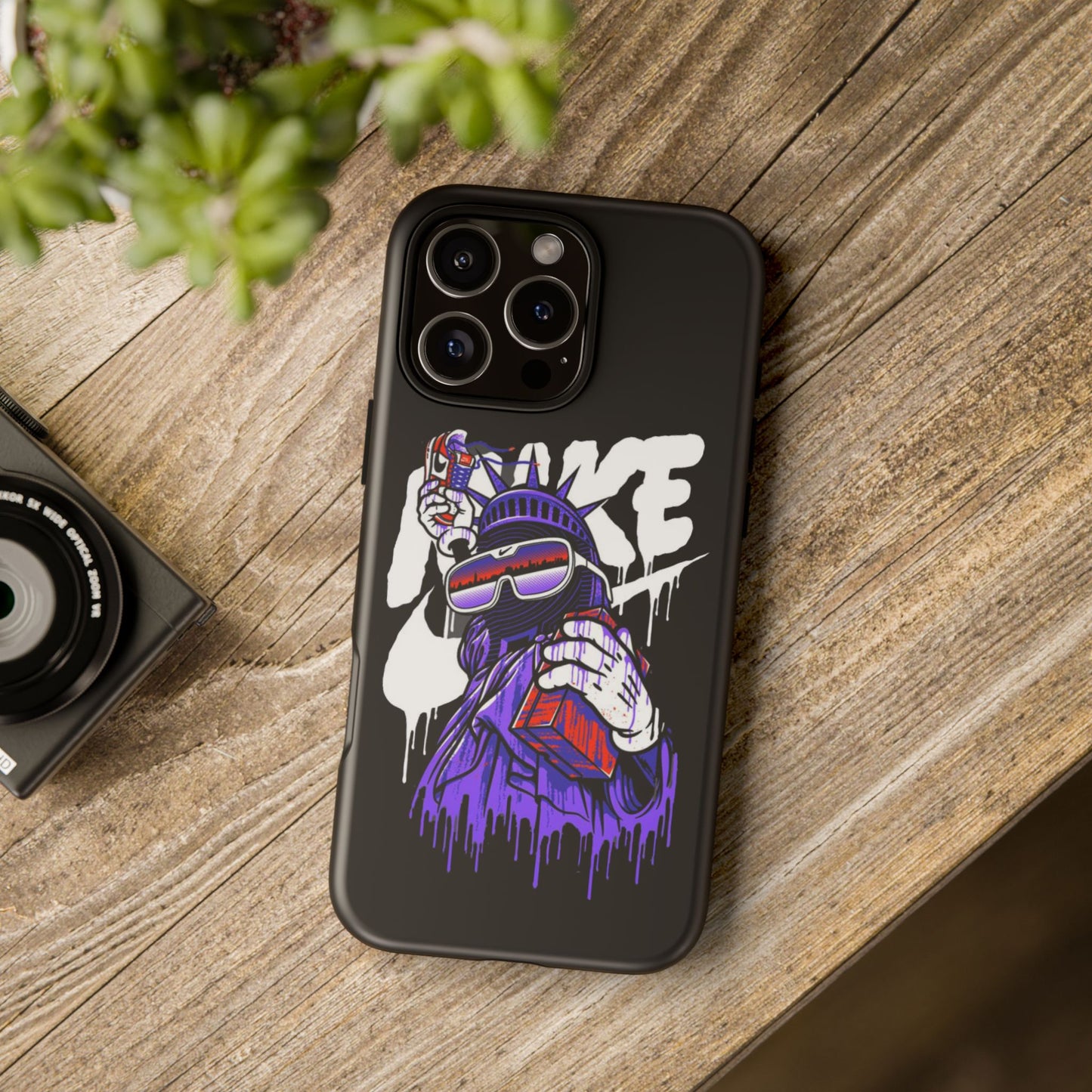 Tough Cases: Stylish Phone Case with Graffiti Art for Urban Trendsetters