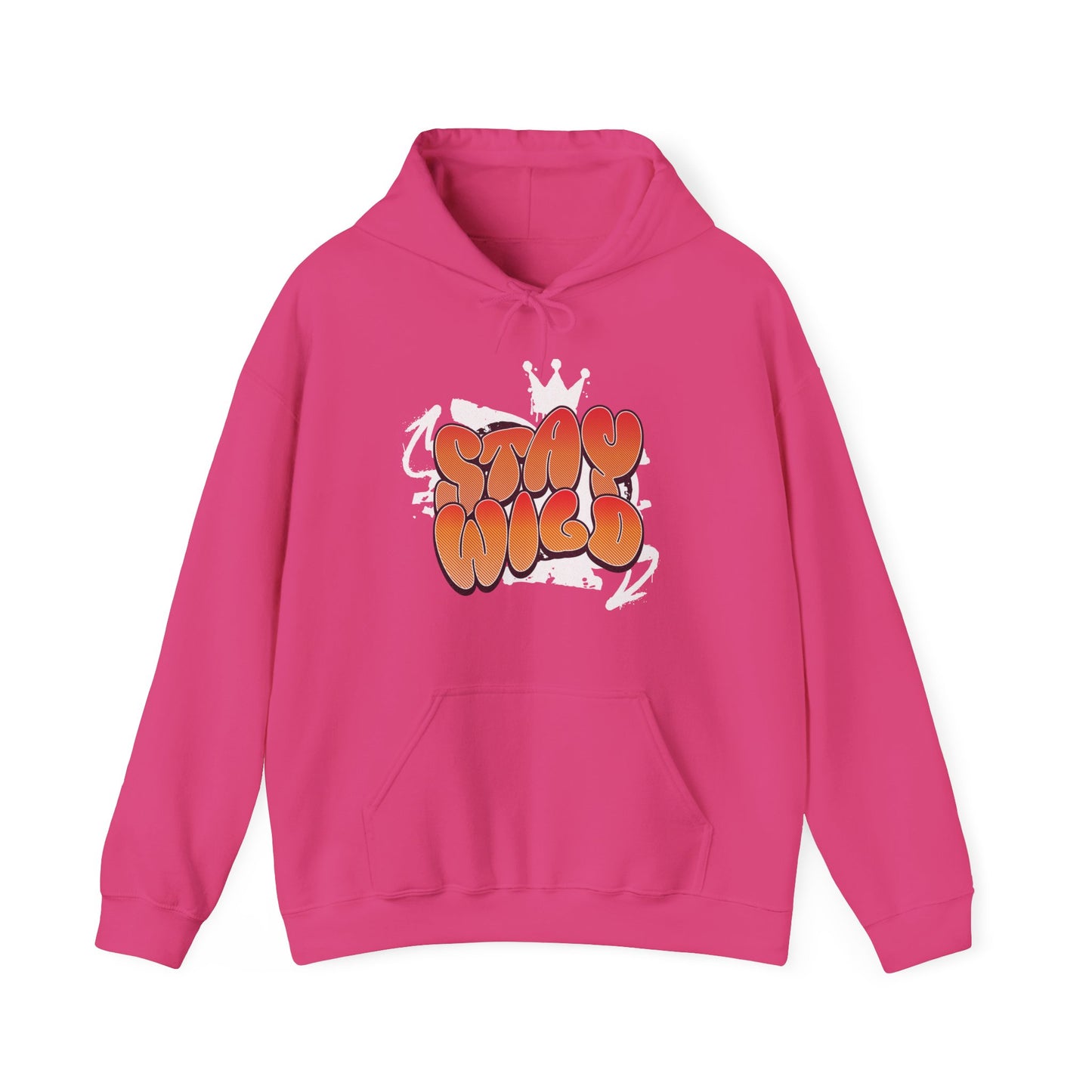 Stay Wild Unisex Hoodie | Cozy Sweatshirt for Adventure Lovers