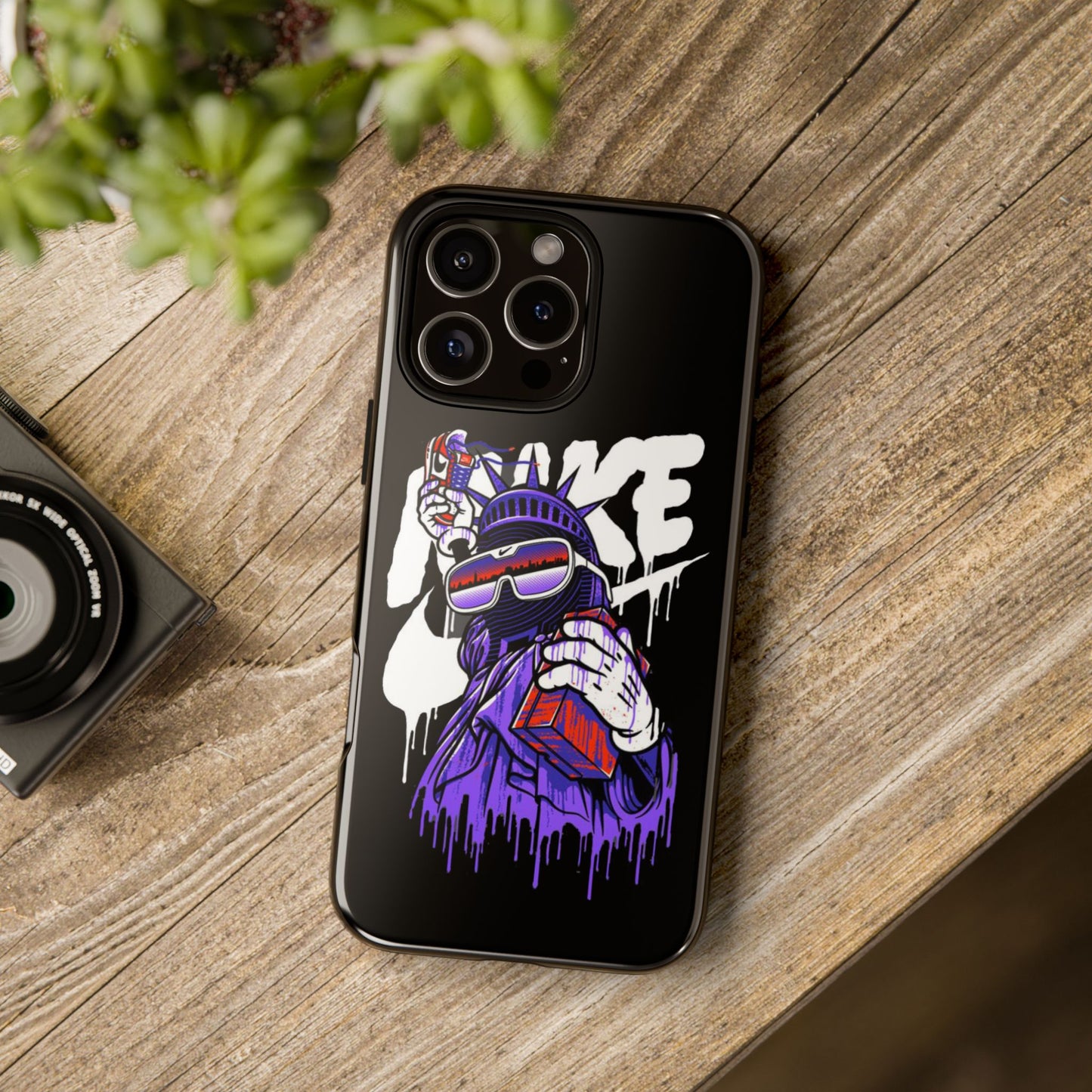 Tough Cases: Stylish Phone Case with Graffiti Art for Urban Trendsetters