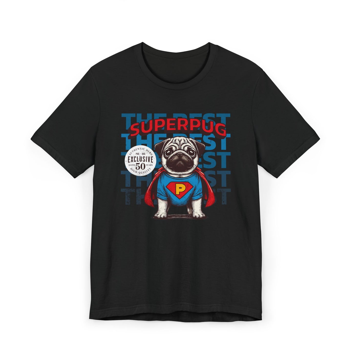 SuperpugT-Shirt - Fun Dog Graphic Tee for Pet Lovers