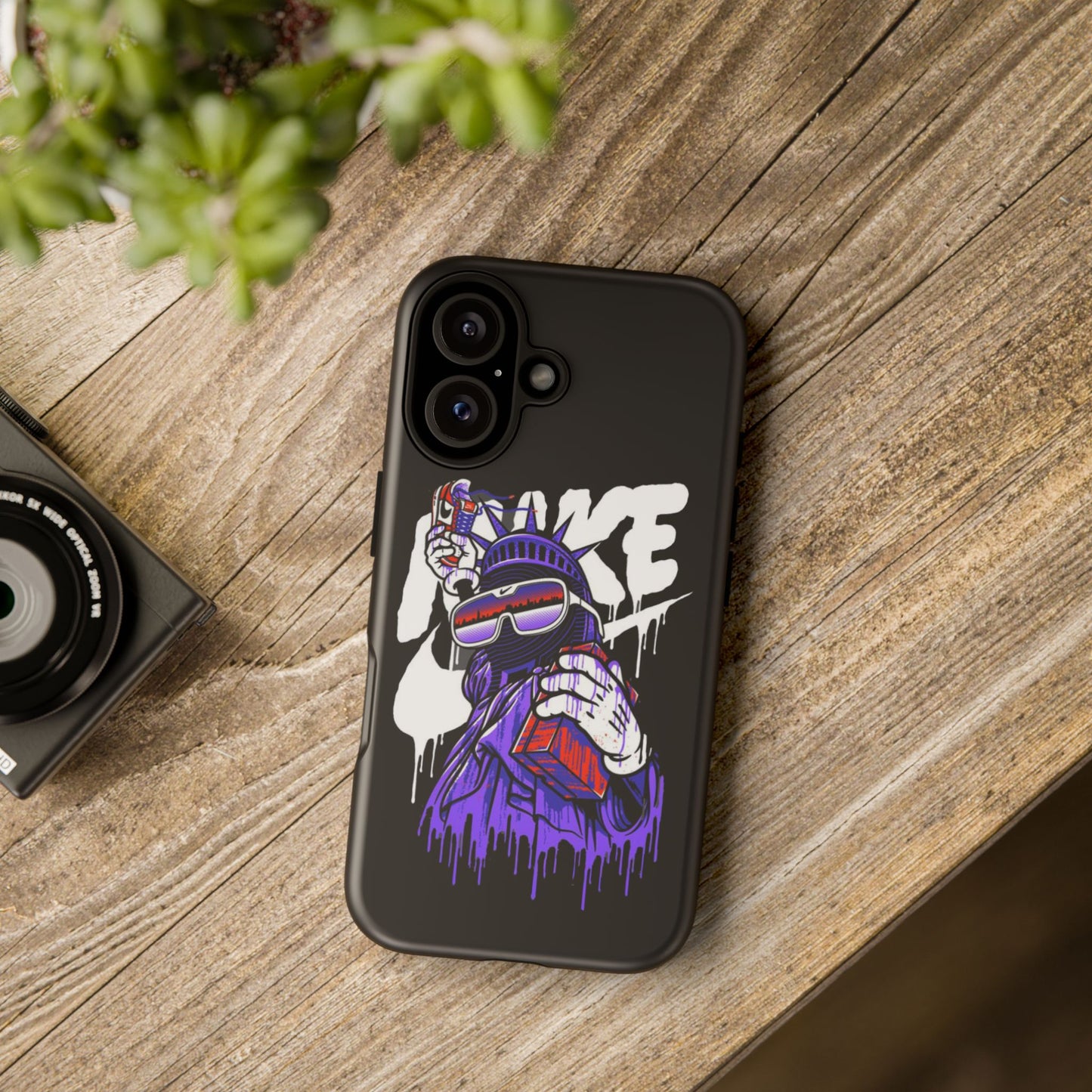 Tough Cases: Stylish Phone Case with Graffiti Art for Urban Trendsetters
