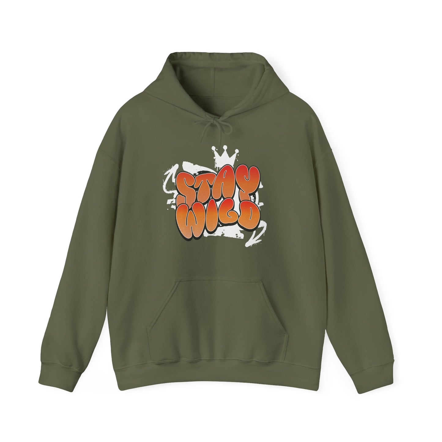 Stay Wild Unisex Hoodie | Cozy Sweatshirt for Adventure Lovers