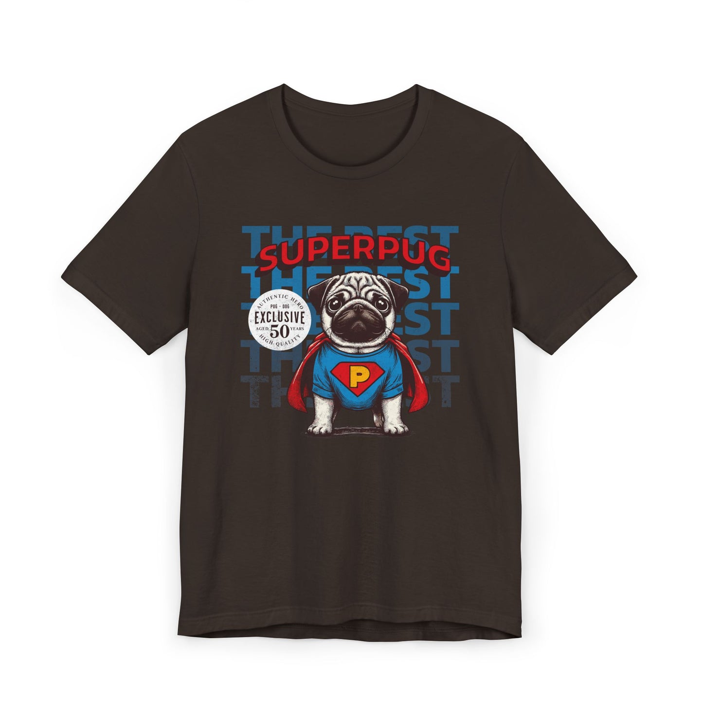 SuperpugT-Shirt - Fun Dog Graphic Tee for Pet Lovers
