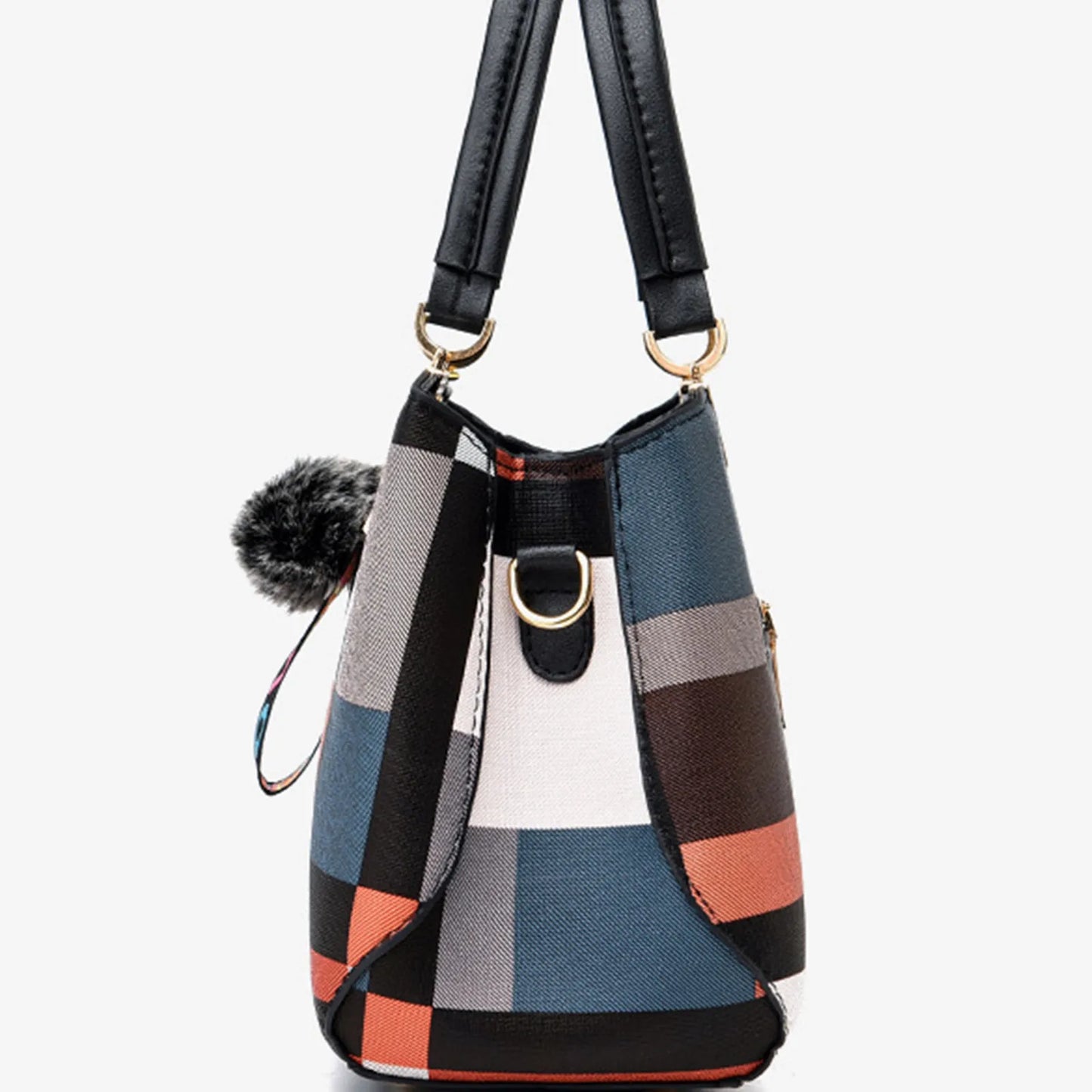 š Trendy Women's Handbag ā Elegant One-Shoulder & Crossbody Bag with Appliques āØ