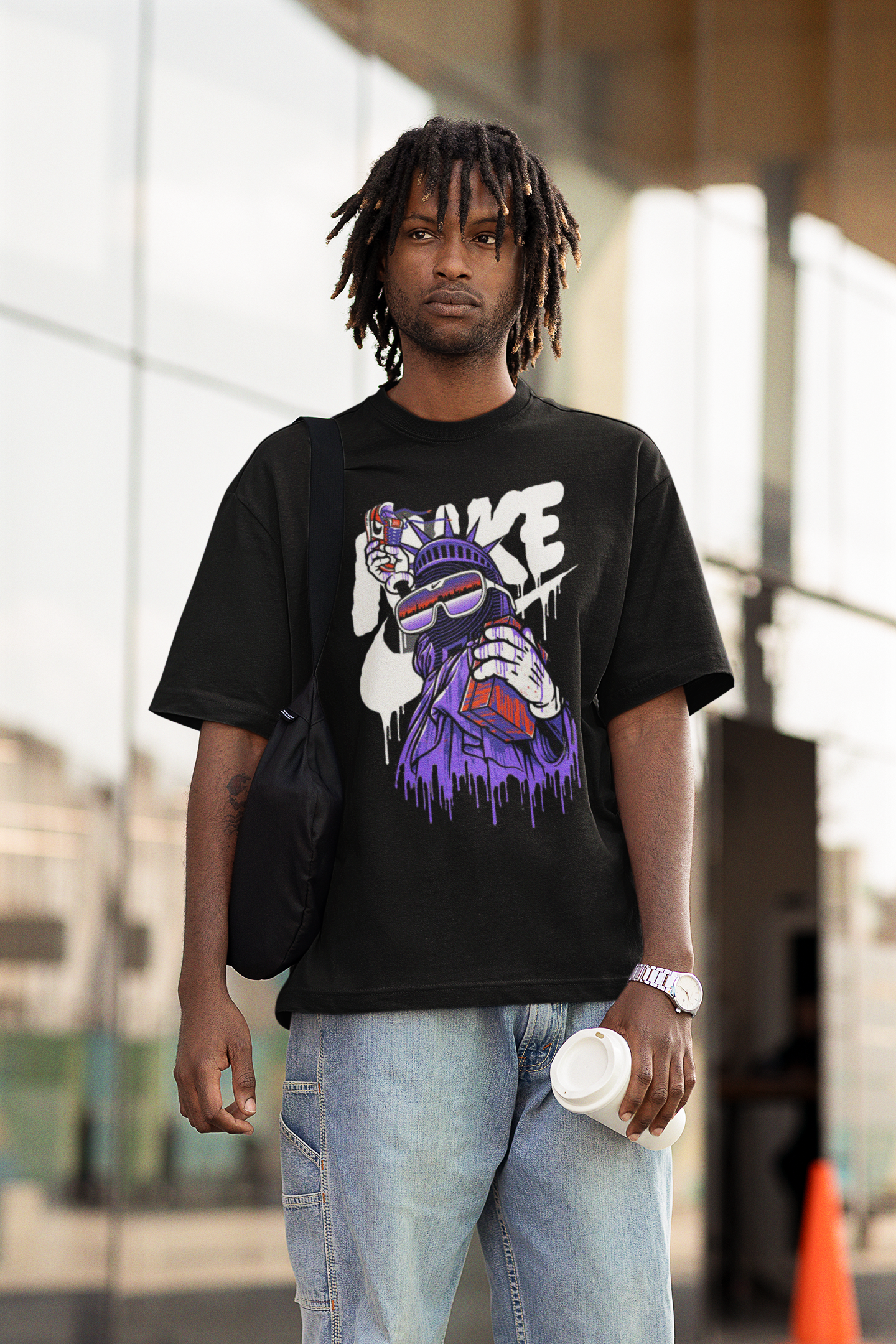 Liberty Drip Streetwear T-Shirt