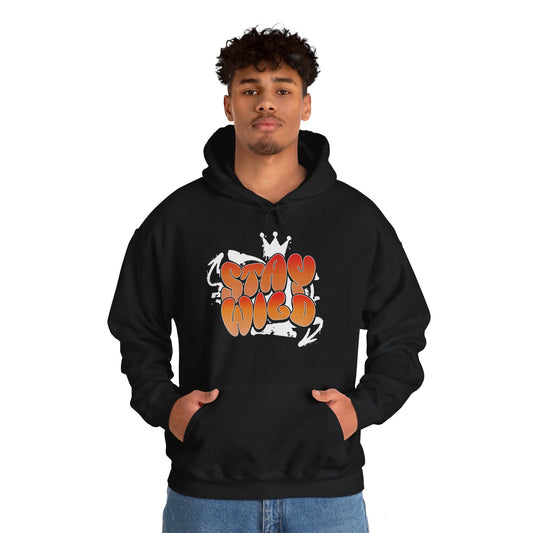 Stay Wild Unisex Hoodie | Cozy Sweatshirt for Adventure Lovers