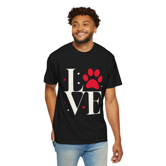 Love Paw T-Shirt - Perfect for Pet Lovers