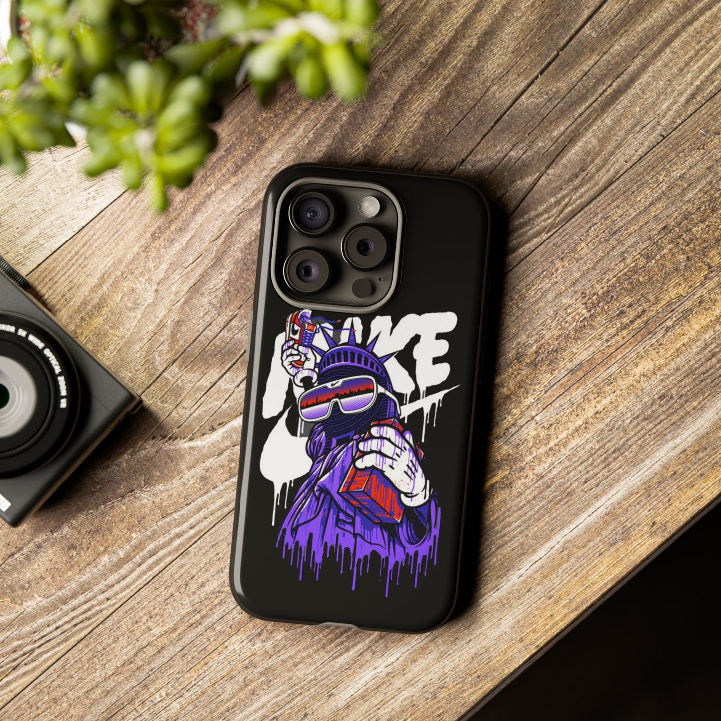 Tough Cases: Stylish Phone Case with Graffiti Art for Urban Trendsetters